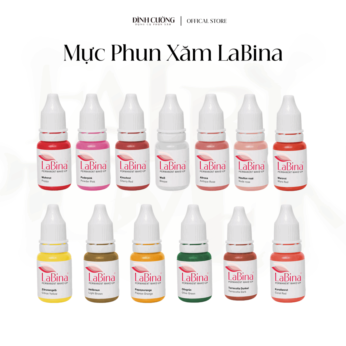 Mực Phun Xăm Labina - Ảnh 1